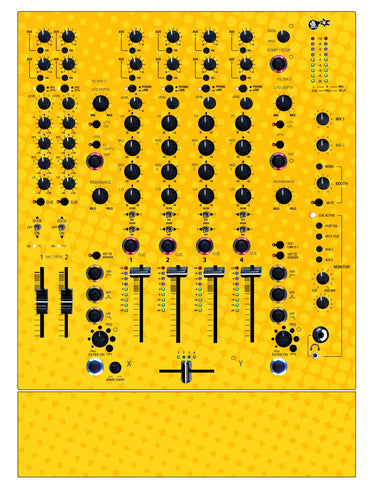 Allen and Heath XONE 92 Skin Gradienter Yellow